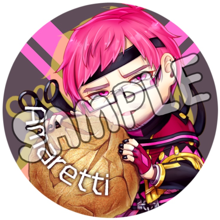 【ヒーロー×ひとくちお菓子】缶バッジ