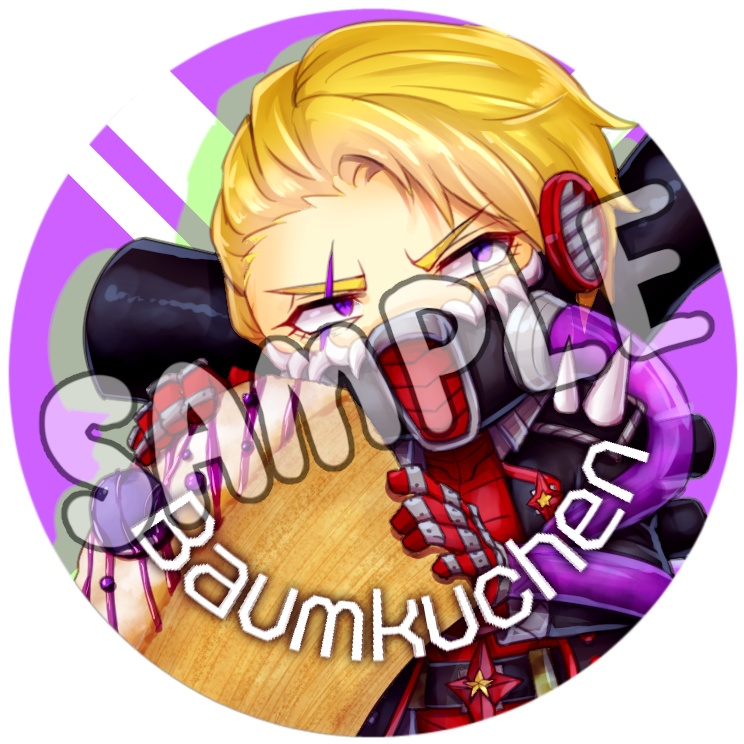 【ヒーロー×ひとくちお菓子】缶バッジ