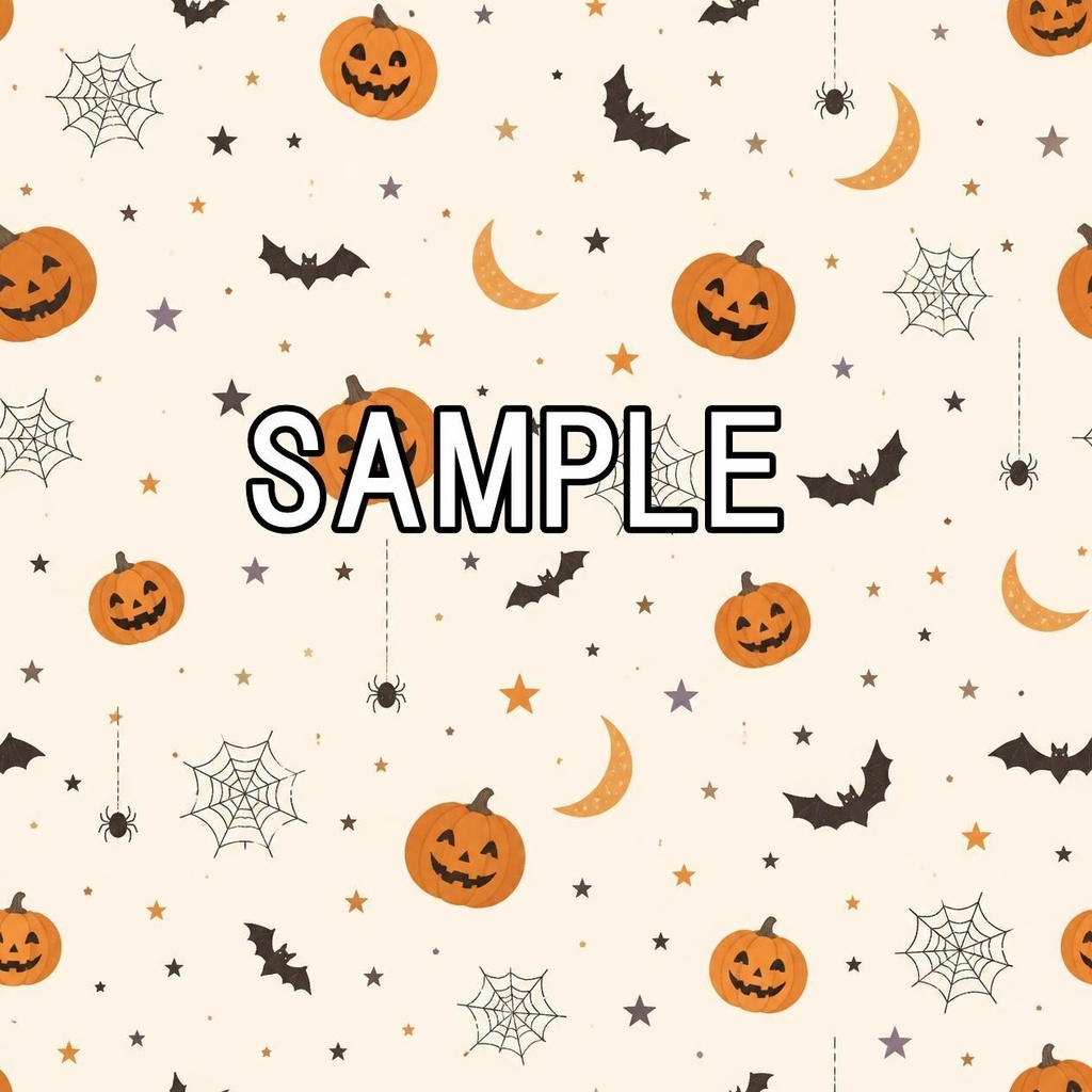 ハロウィン デジタルシームレスペーパー