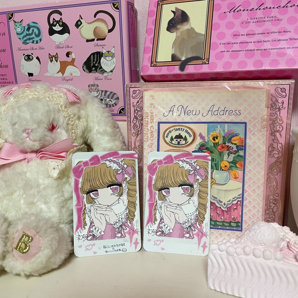 おいしいのをねチェキ風カード