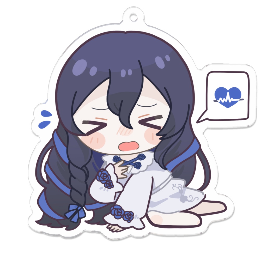 アクリルキーホルダーD【こなごな】