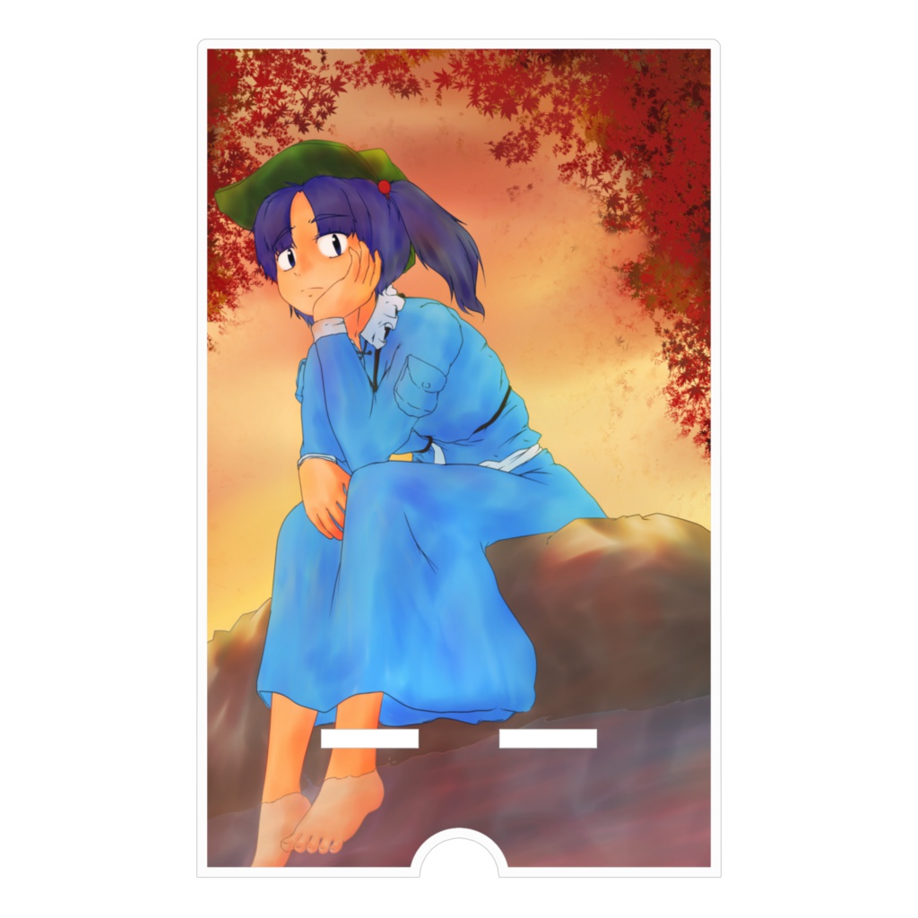 にとりのスマホスタンド