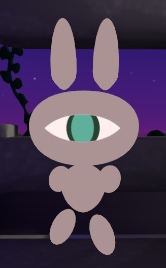 単眼うさぎ【無料】