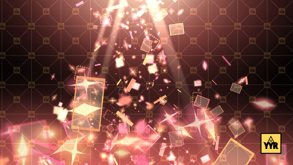 YYR Square Stars Brushes CLIP STUDIO [星、空、エフェクト、パーティクル、デコレーション、火花、キラキラ、天体、塵、流星、銀河、背景、アクセサリー]