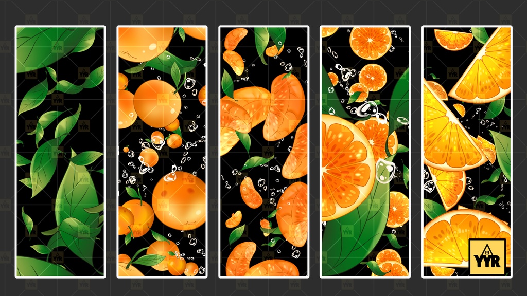 YYR Clip Studio Orange Brushes [YYR クリップスタジオ オレンジ ブラシ]
