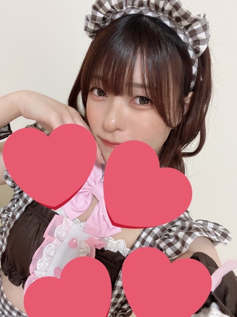 おえかきチェキ(ギンガムメイド)