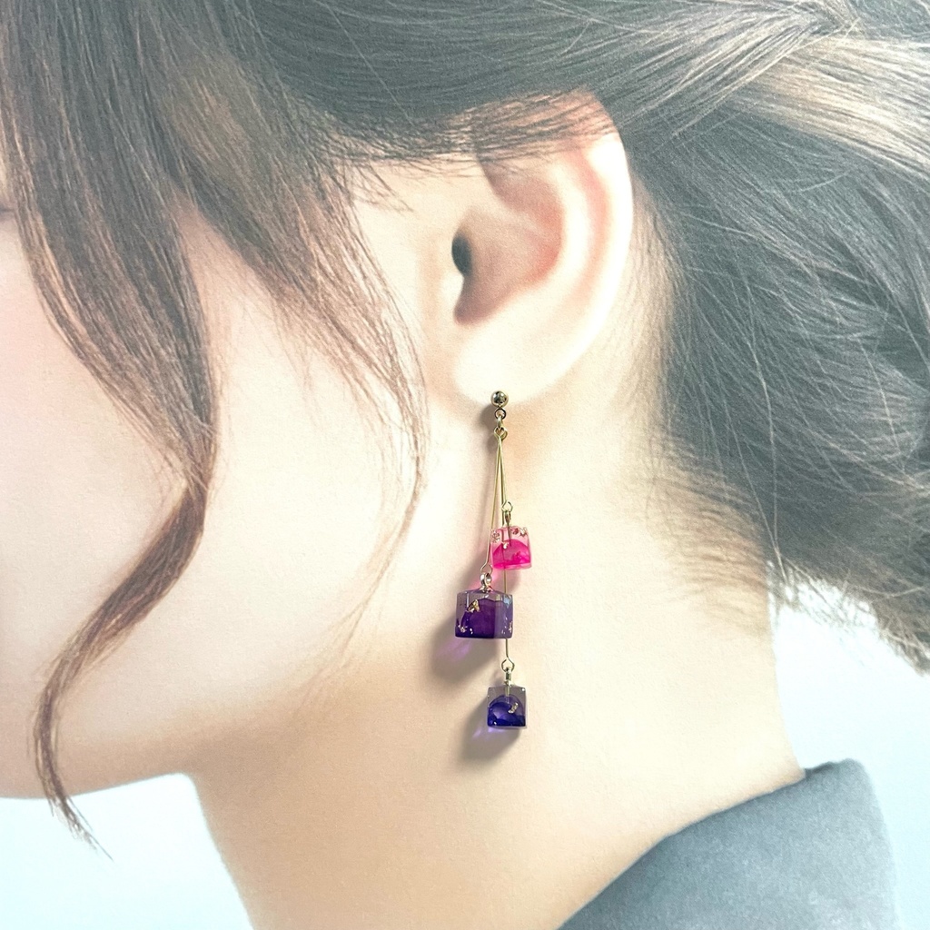 CUBE ~Gals~ (ピアス・イヤリング)