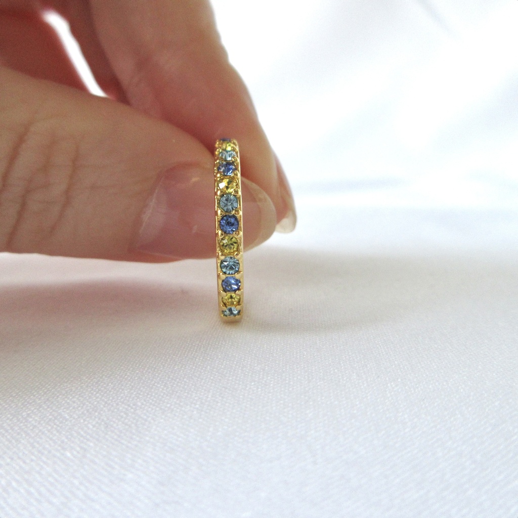 推しペアカラーリング ~バジトリオ~(ストレート型)