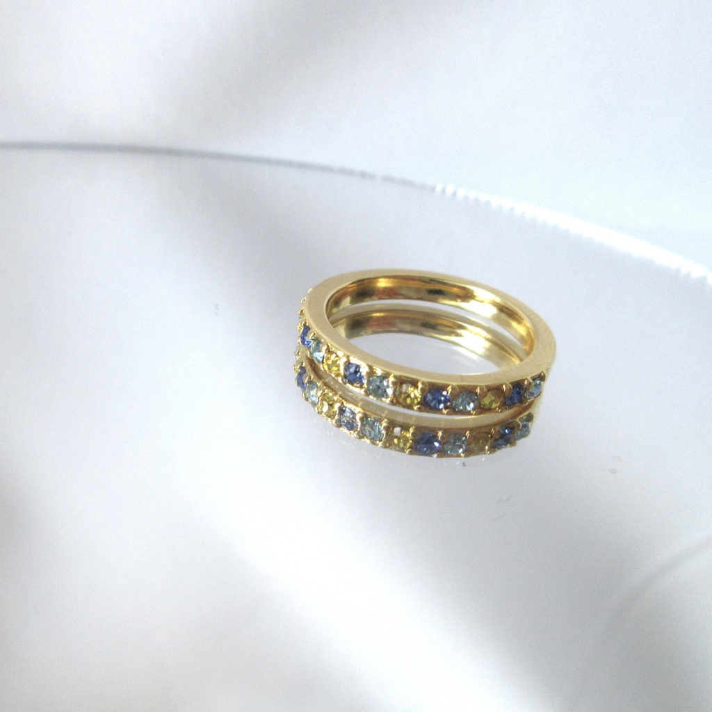 推しペアカラーリング ~バジトリオ~(ストレート型)