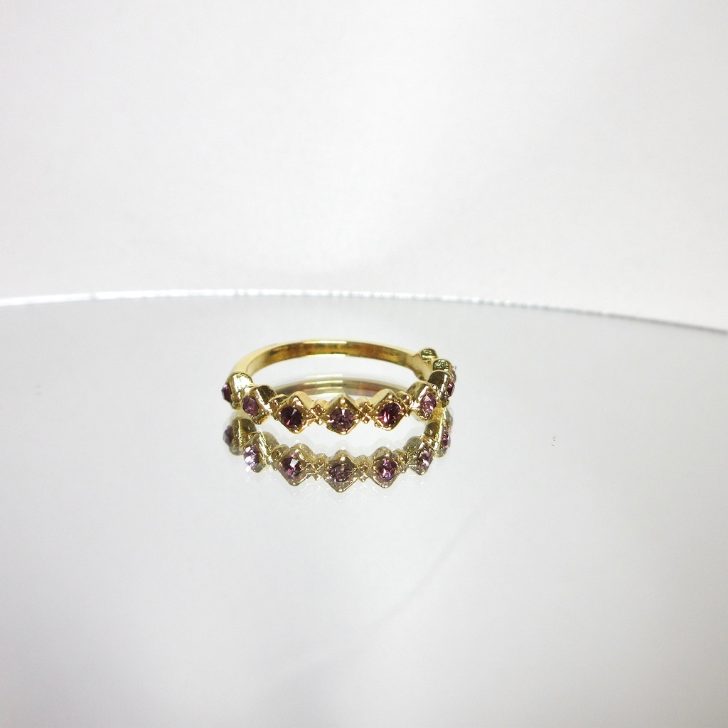 推しペアカラーリング ~Haitani Bro~(ダイヤ型)