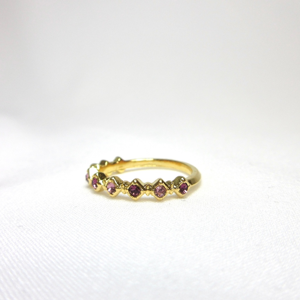 推しペアカラーリング ~Haitani Bro~(ダイヤ型)