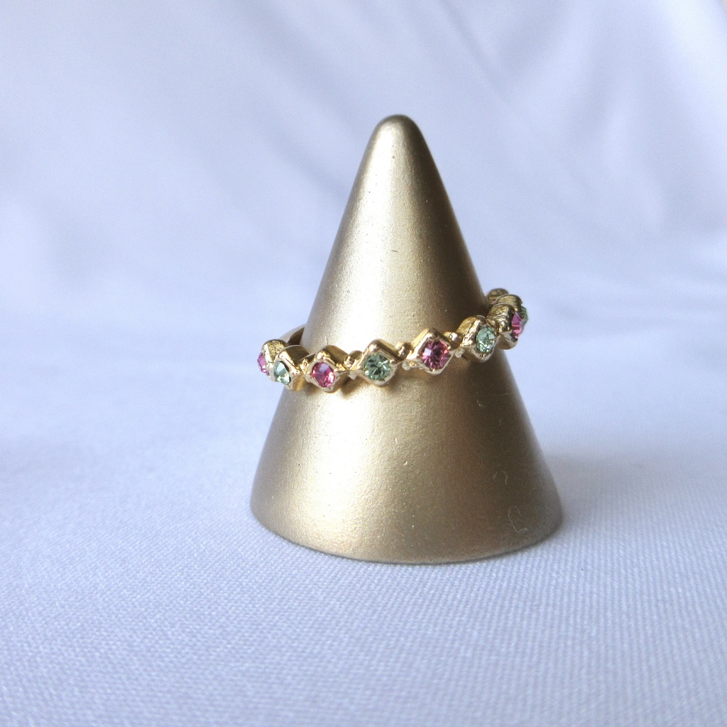 推しペアカラーリング ~ム三~ (ダイヤ型)