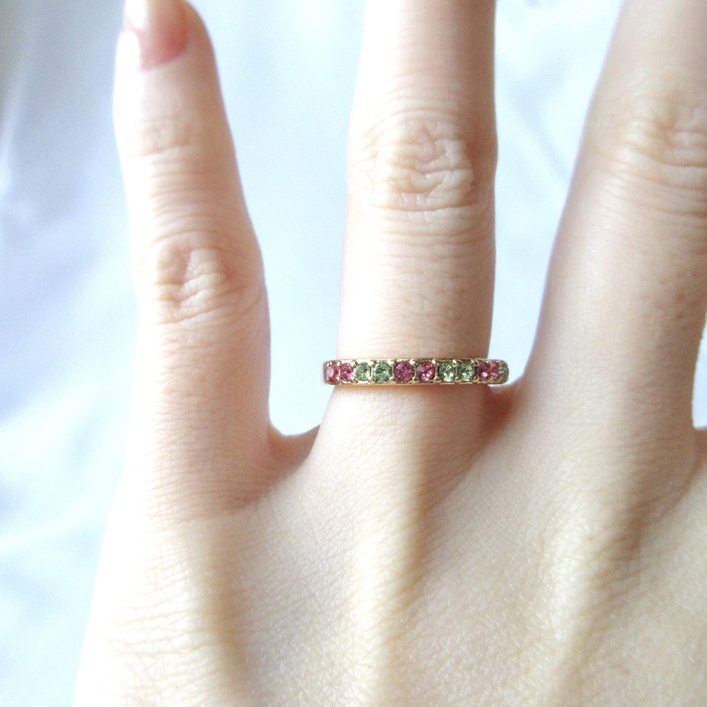 推しペアカラーリング ~ム三~ (ダイヤ型)