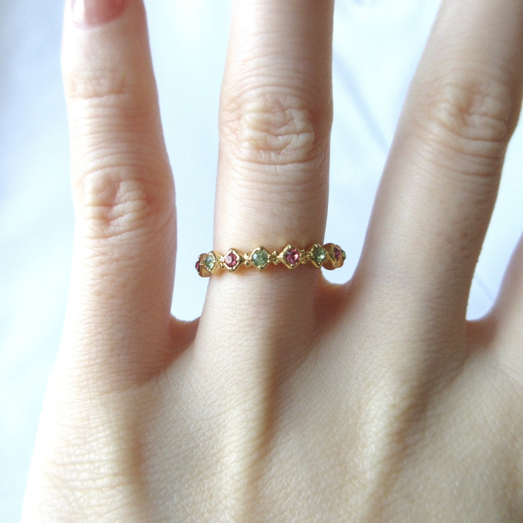 推しペアカラーリング ~ム三~ (ストレート型)