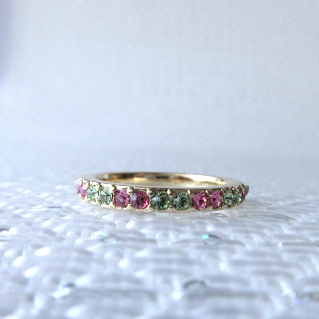 推しペアカラーリング ~ム三~ (ストレート型)