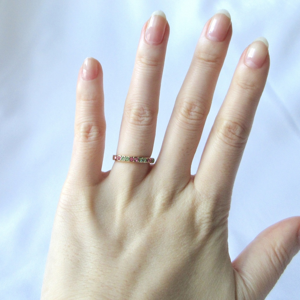 推しペアカラーリング ~ム三~ (ストレート型)