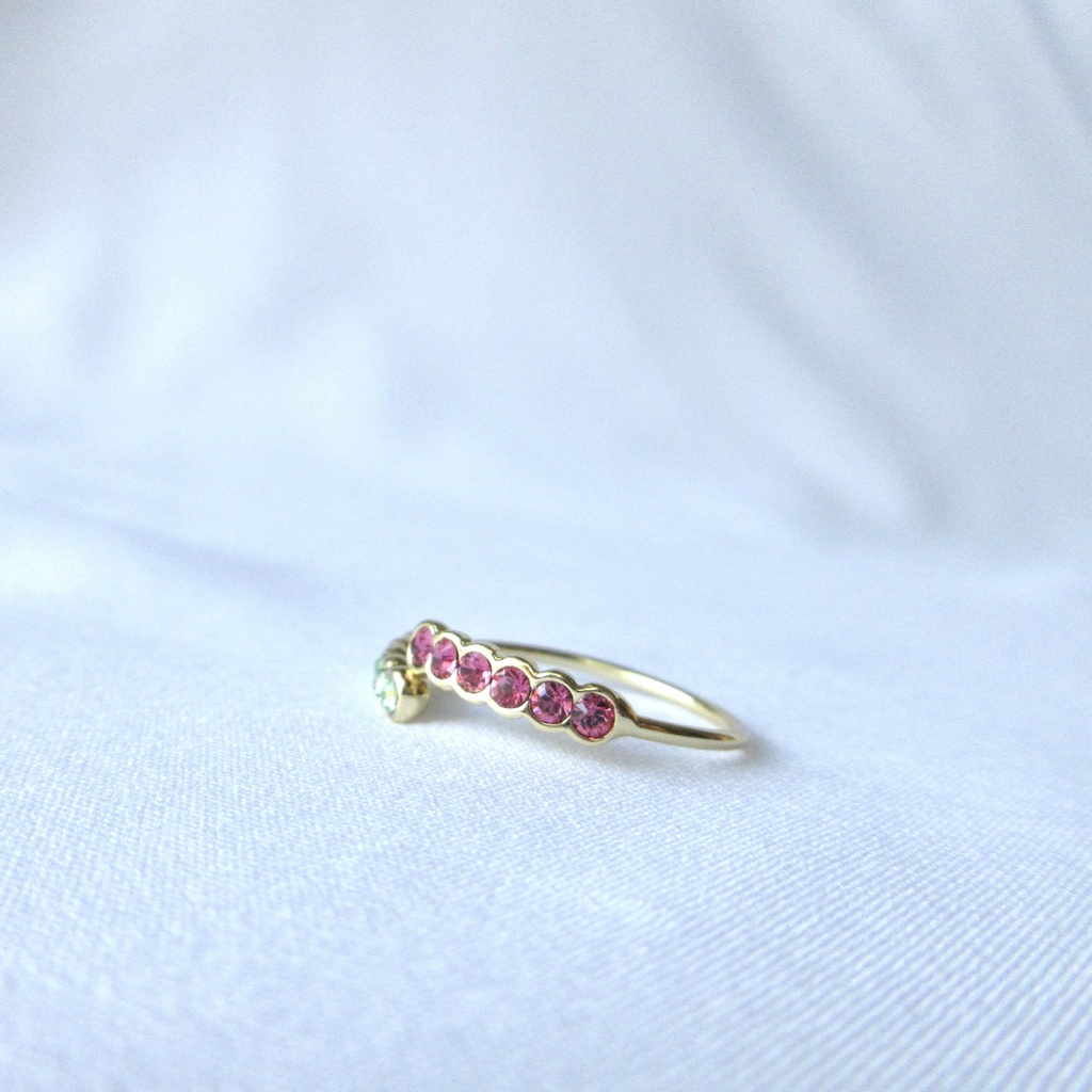 推しペアカラーリング ~ム三~ (オーバーラップ型)