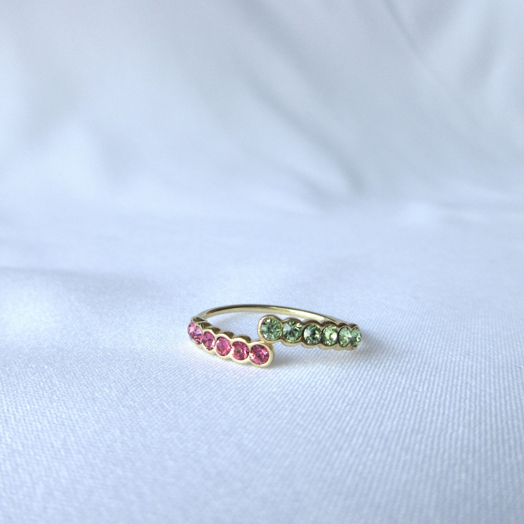 推しペアカラーリング ~ム三~ (オーバーラップ型)