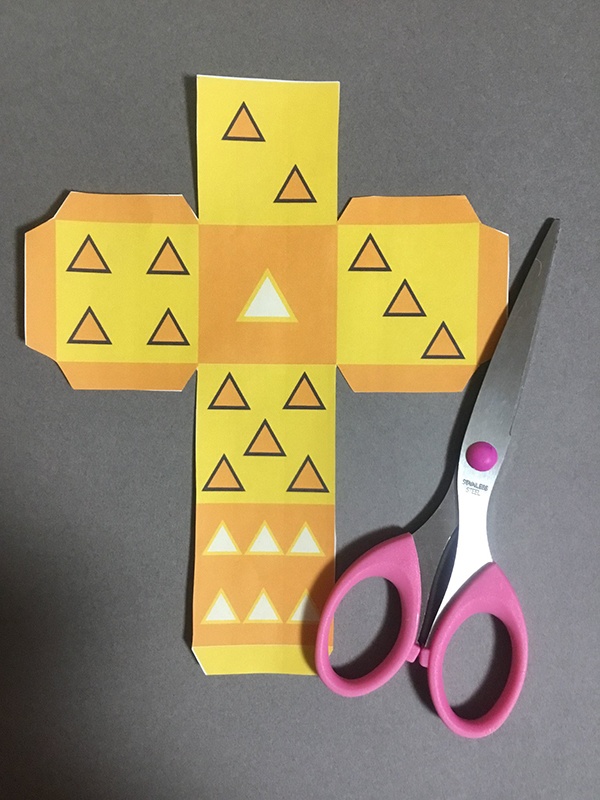 自分で作る善逸サイコロ(無料)※ポストカード配布終了しました