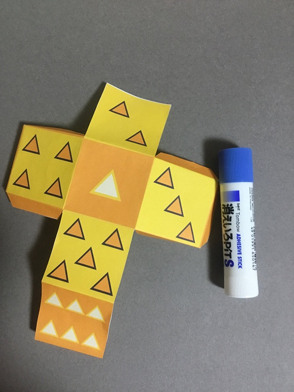 自分で作る善逸サイコロ(無料)※ポストカード配布終了しました