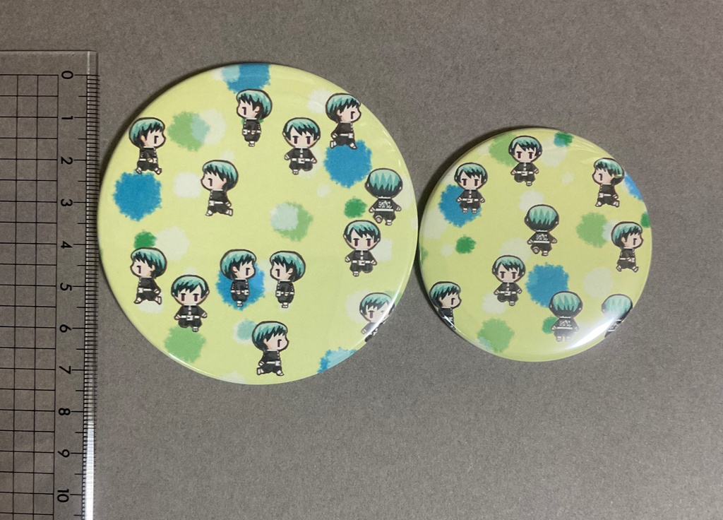 愈史郎ピクスクアバター 缶ミラー 大or小