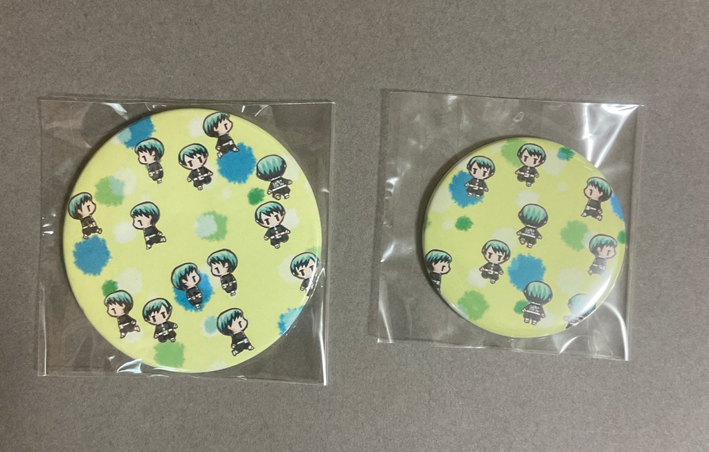 愈史郎ピクスクアバター 缶ミラー 大or小