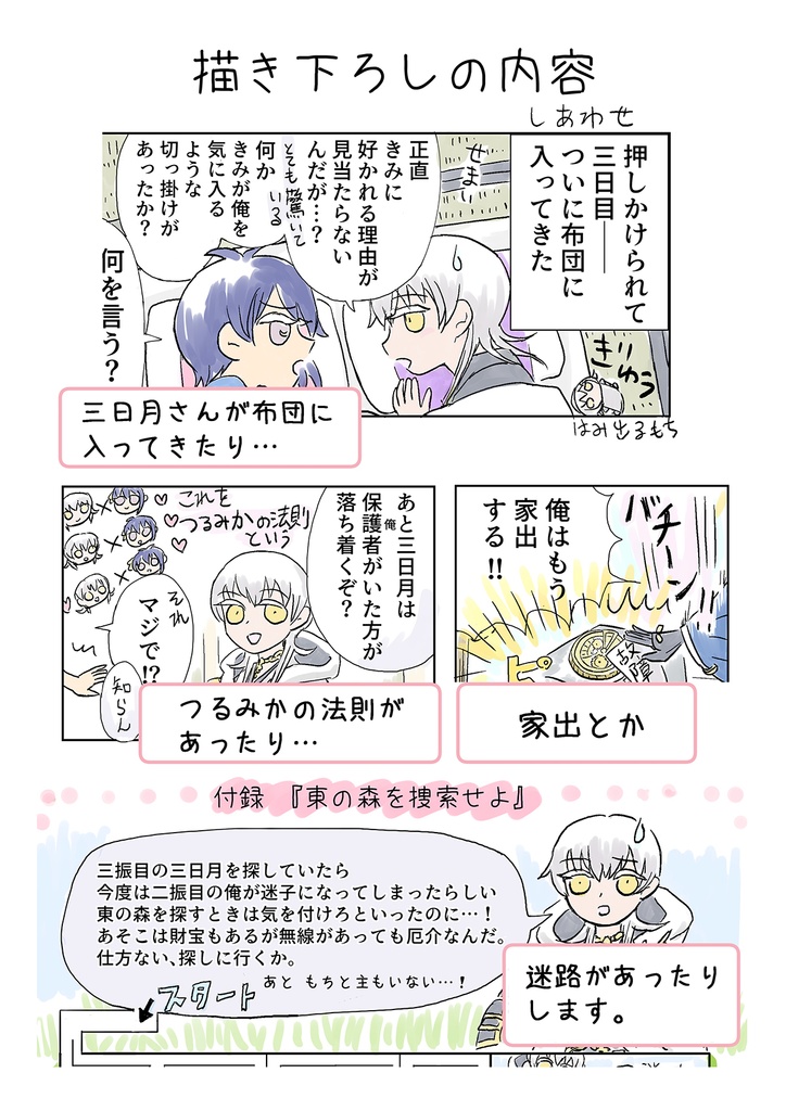 つるみかワンドロ漫画まとめ本vol.1