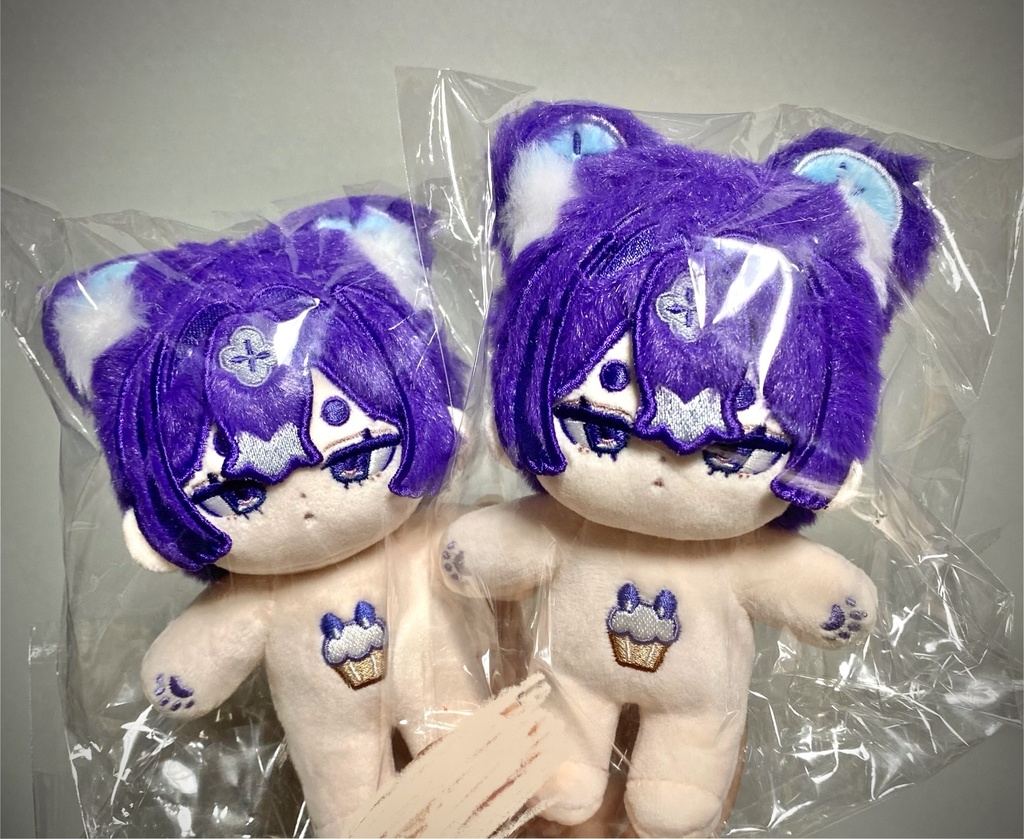 【無属性ぬいぐるみ10cm】藍熊くん