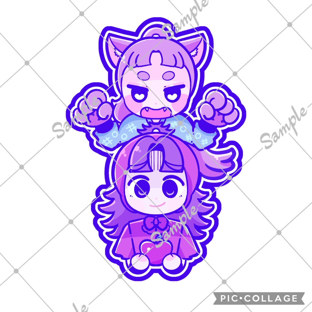 孫いぺハロウィンアクキー