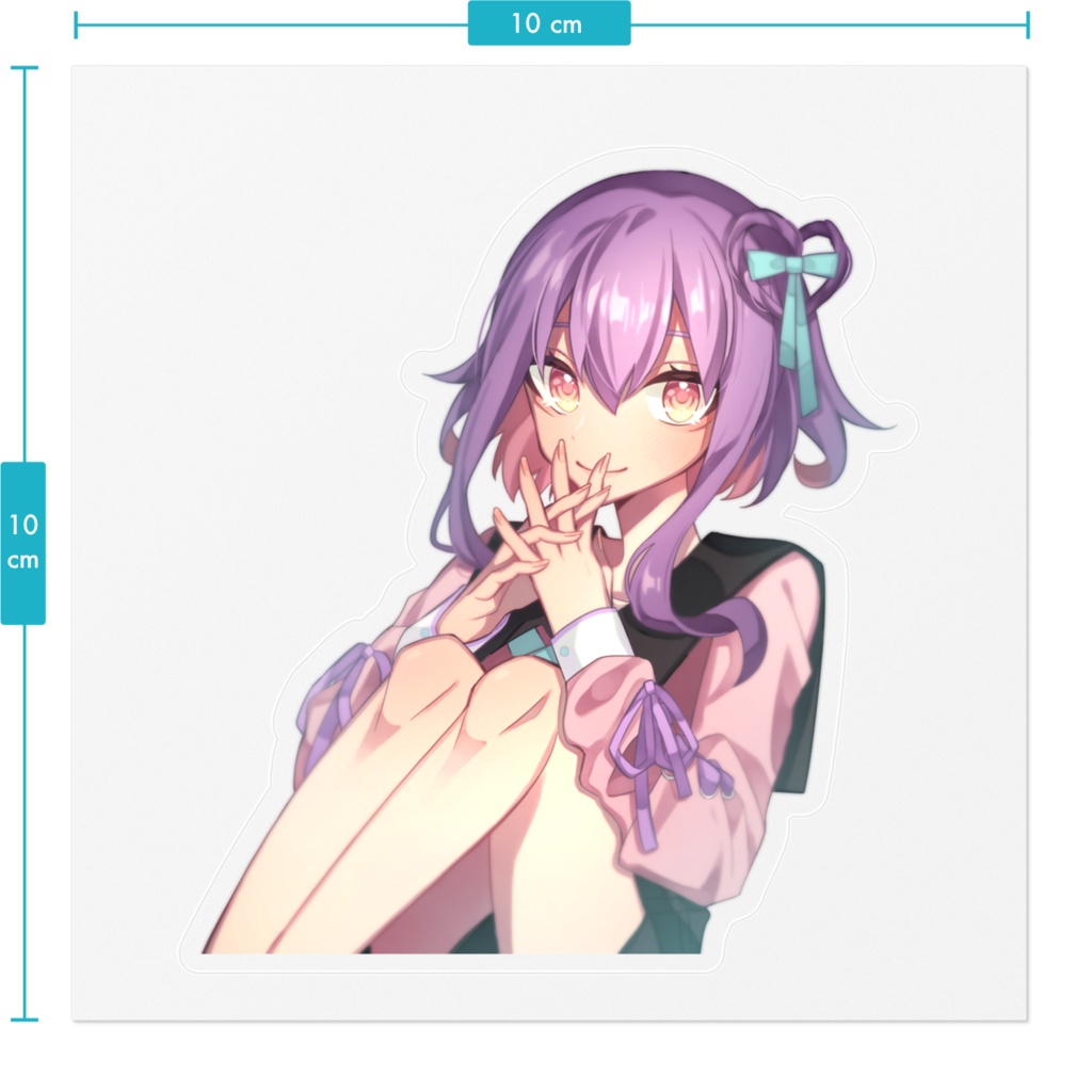 彩雨しゆステッカー