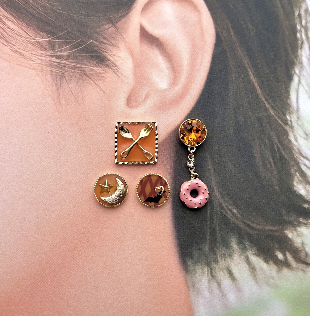 【吸死】ジョン イヤリング/ピアス