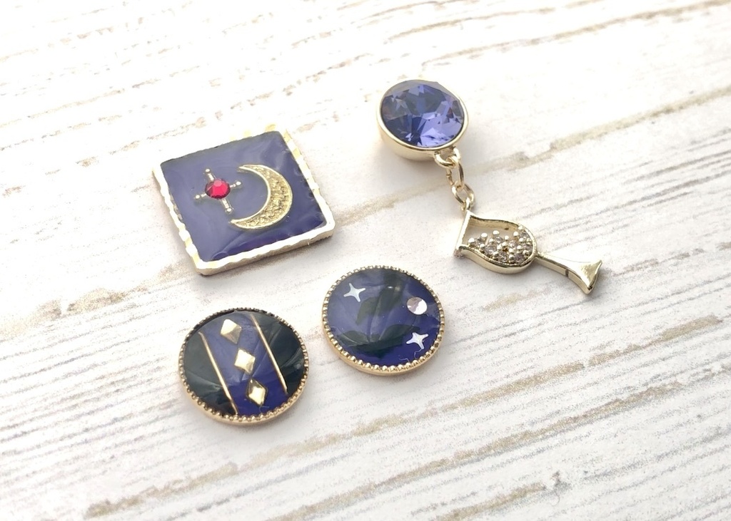 【吸死】ドラルク イヤリング/ピアス