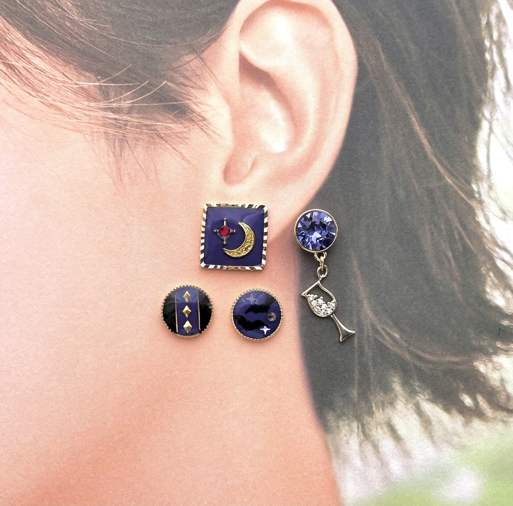 【吸死】ドラルク イヤリング/ピアス