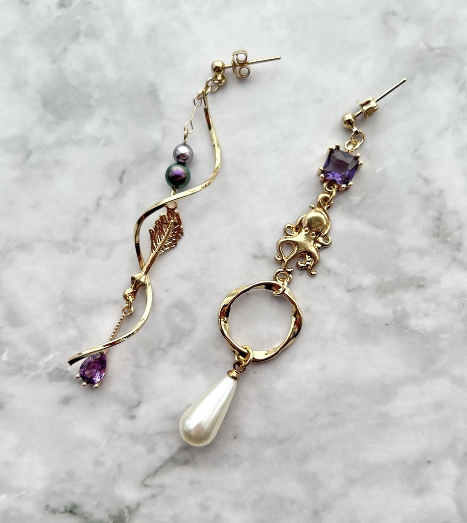 【twst】アズール イヤリング/ピアス