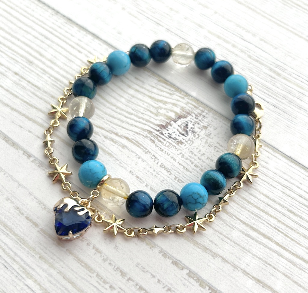 【twst】リーチ兄弟天然石ブレスレット