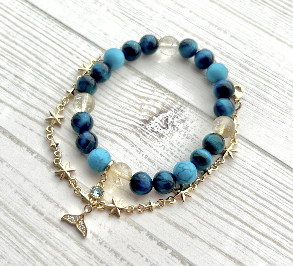 【twst】リーチ兄弟天然石ブレスレット