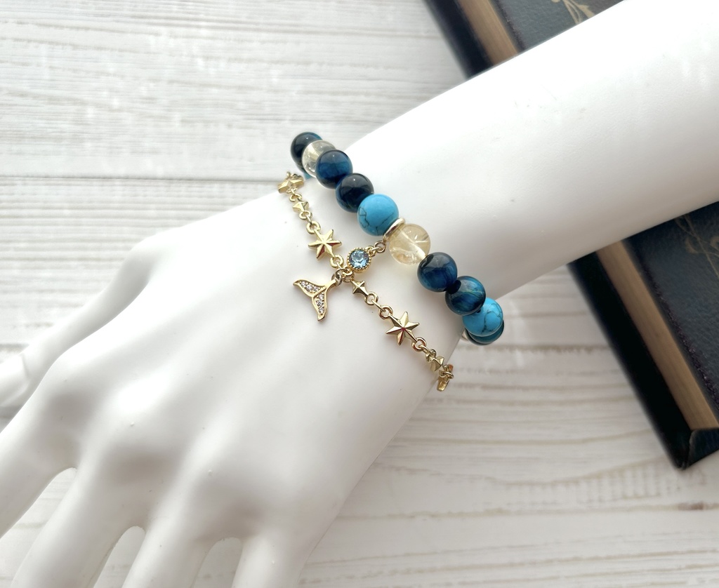 【twst】リーチ兄弟天然石ブレスレット