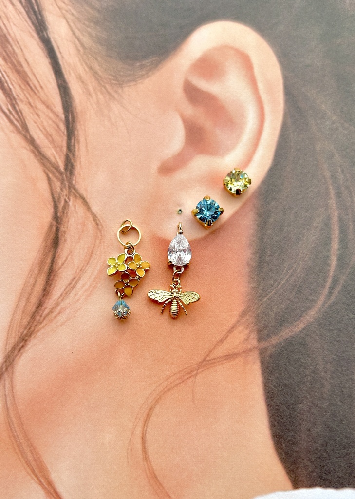 【🌈🕒】🐝🤣イヤリング/ピアス