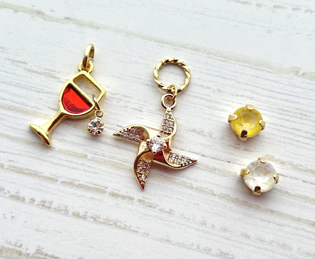 【🌈🕒】🍝🍷イヤリング/ピアス