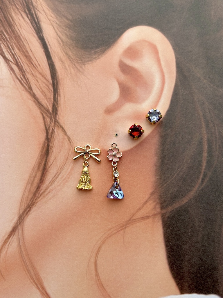 【🌈🕒】🎻🛵イヤリング/ピアス