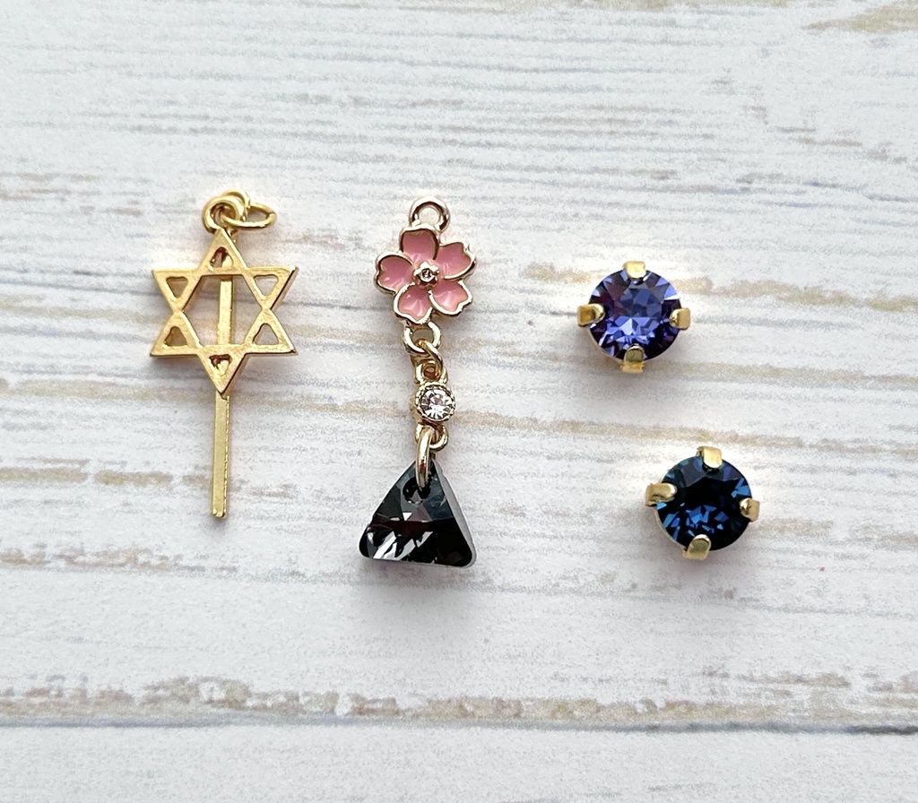 【🌈🕒】☯️イヤリング/ピアス