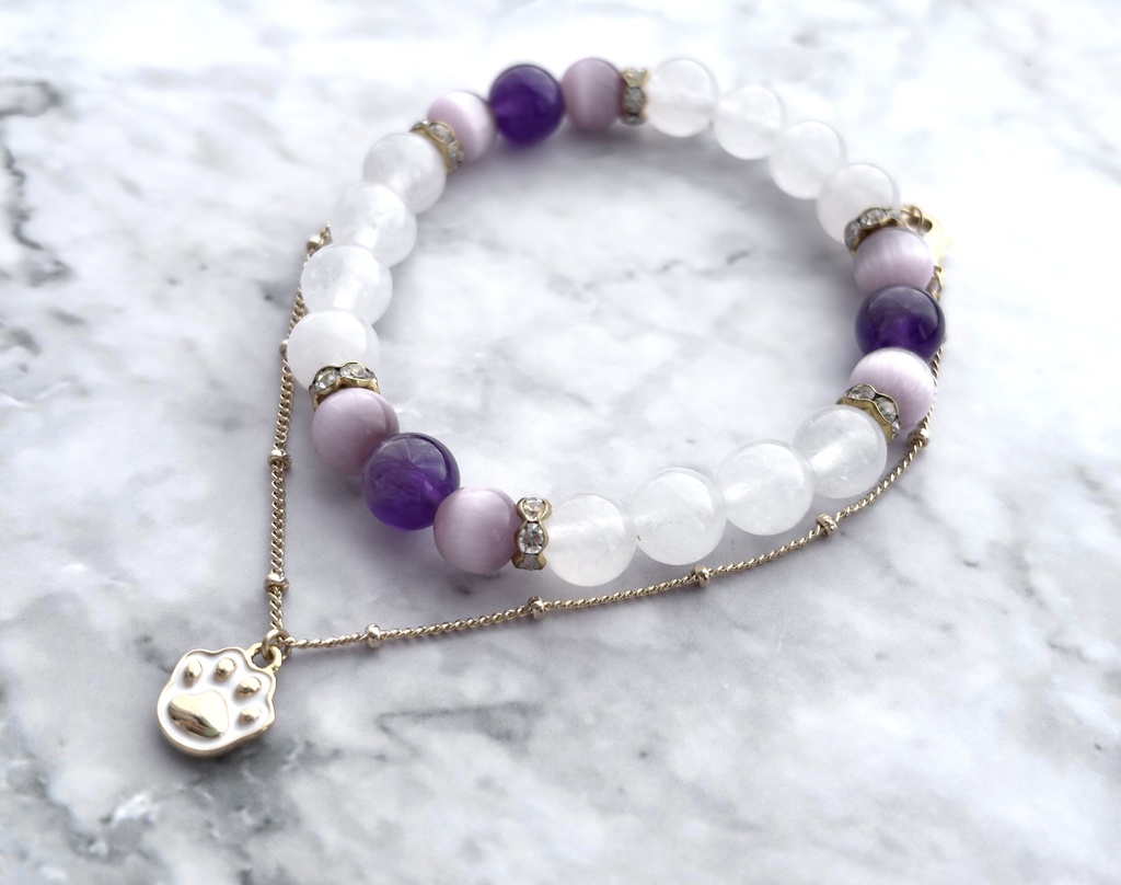【🌈🕒】🤝天然石ブレスレット