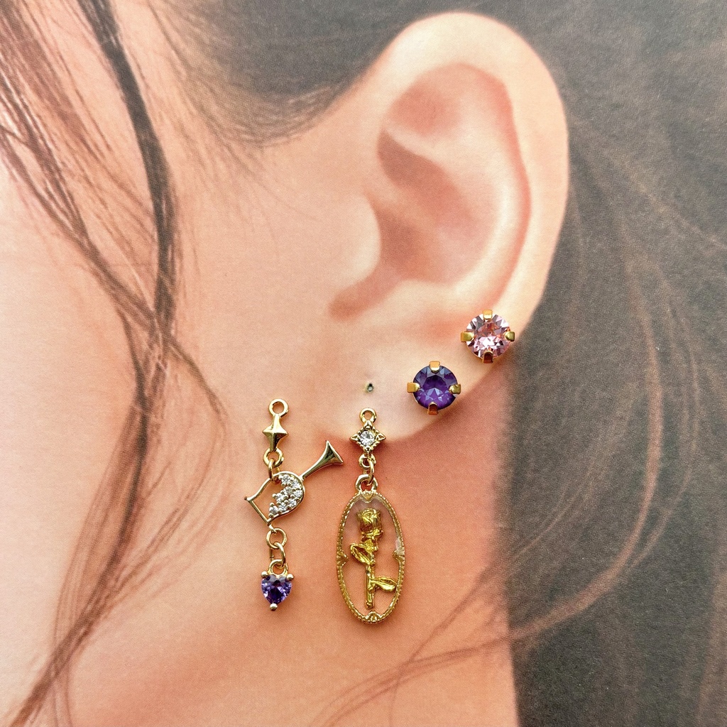【🌈🕒】🥂✨イヤリング/ピアス