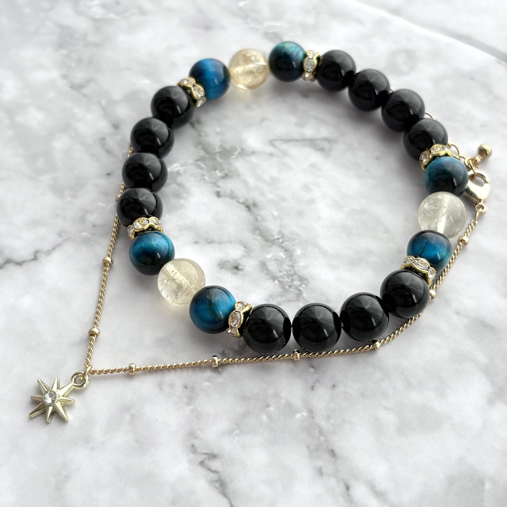 【🌈🕒】🌞天然石ブレスレット