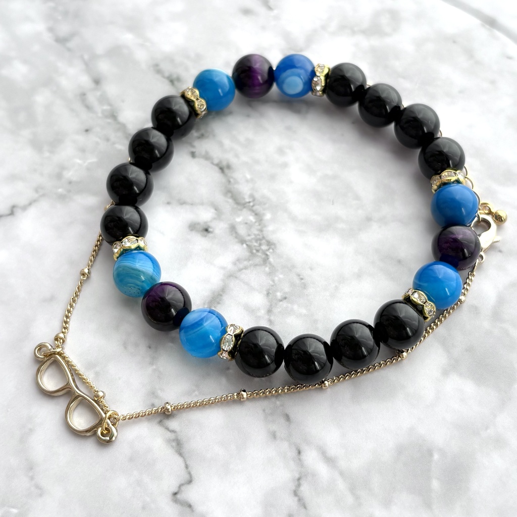 【🌈🕒】📄天然石ブレスレット