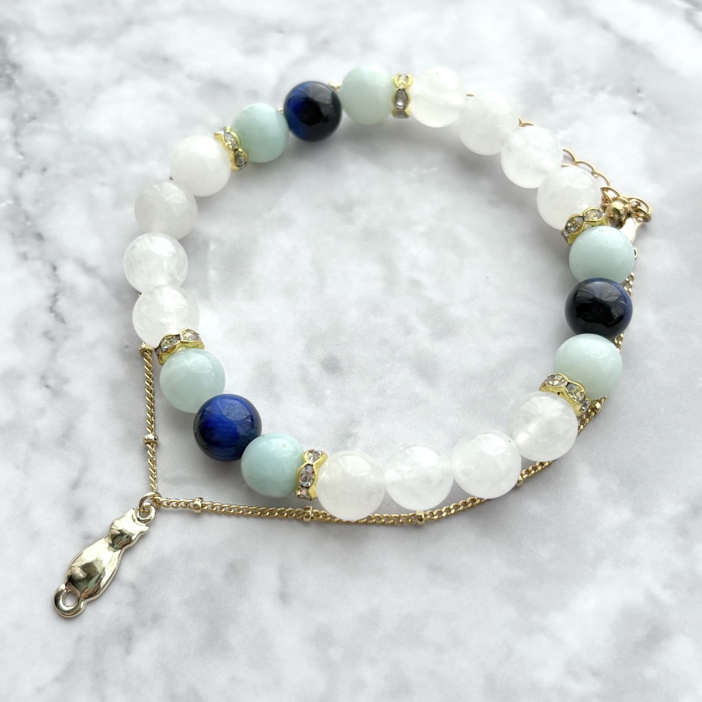 【🌈🕒】🔫天然石ブレスレット