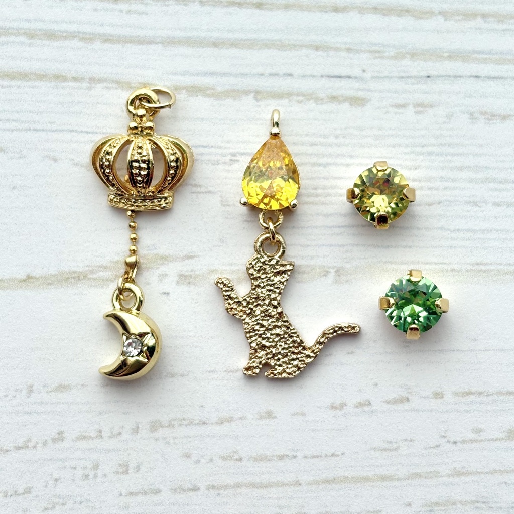 【🌈🕒】🌙イヤリング/ピアス