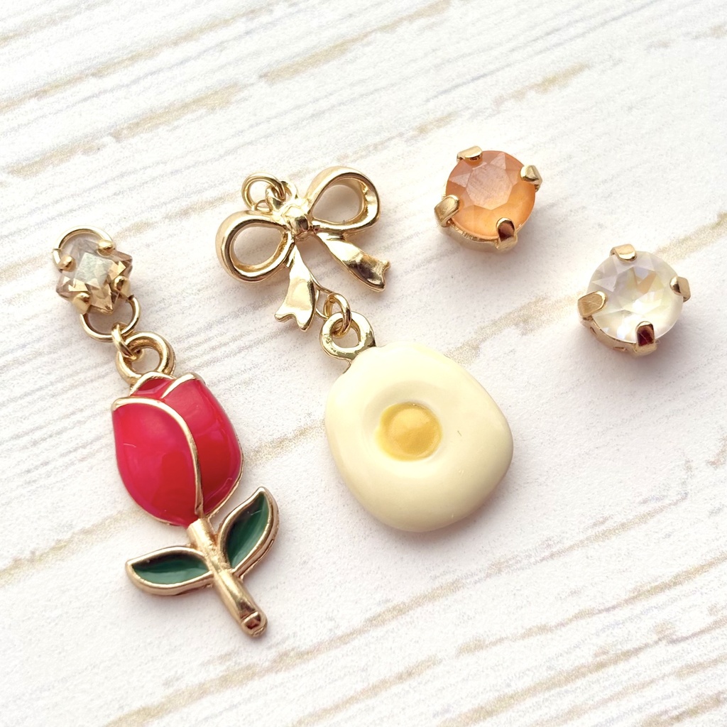 【🌈🕒】🐣📛イヤリング/ピアス