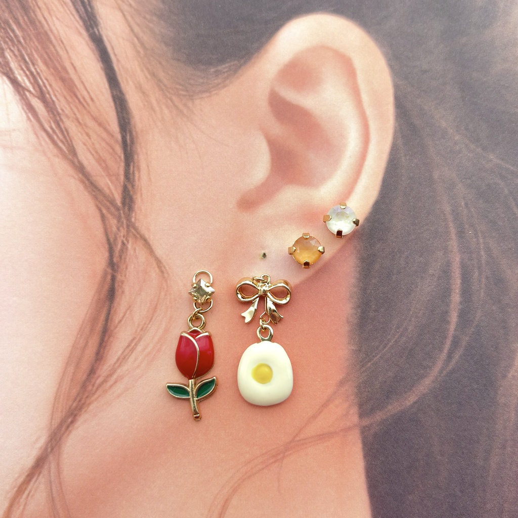 【🌈🕒】🐣📛イヤリング/ピアス