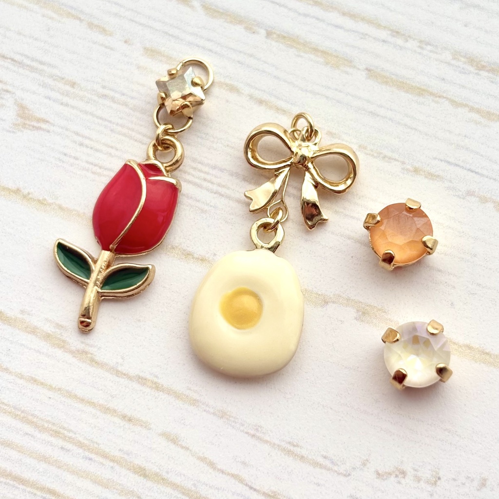 【🌈🕒】🐣📛イヤリング/ピアス
